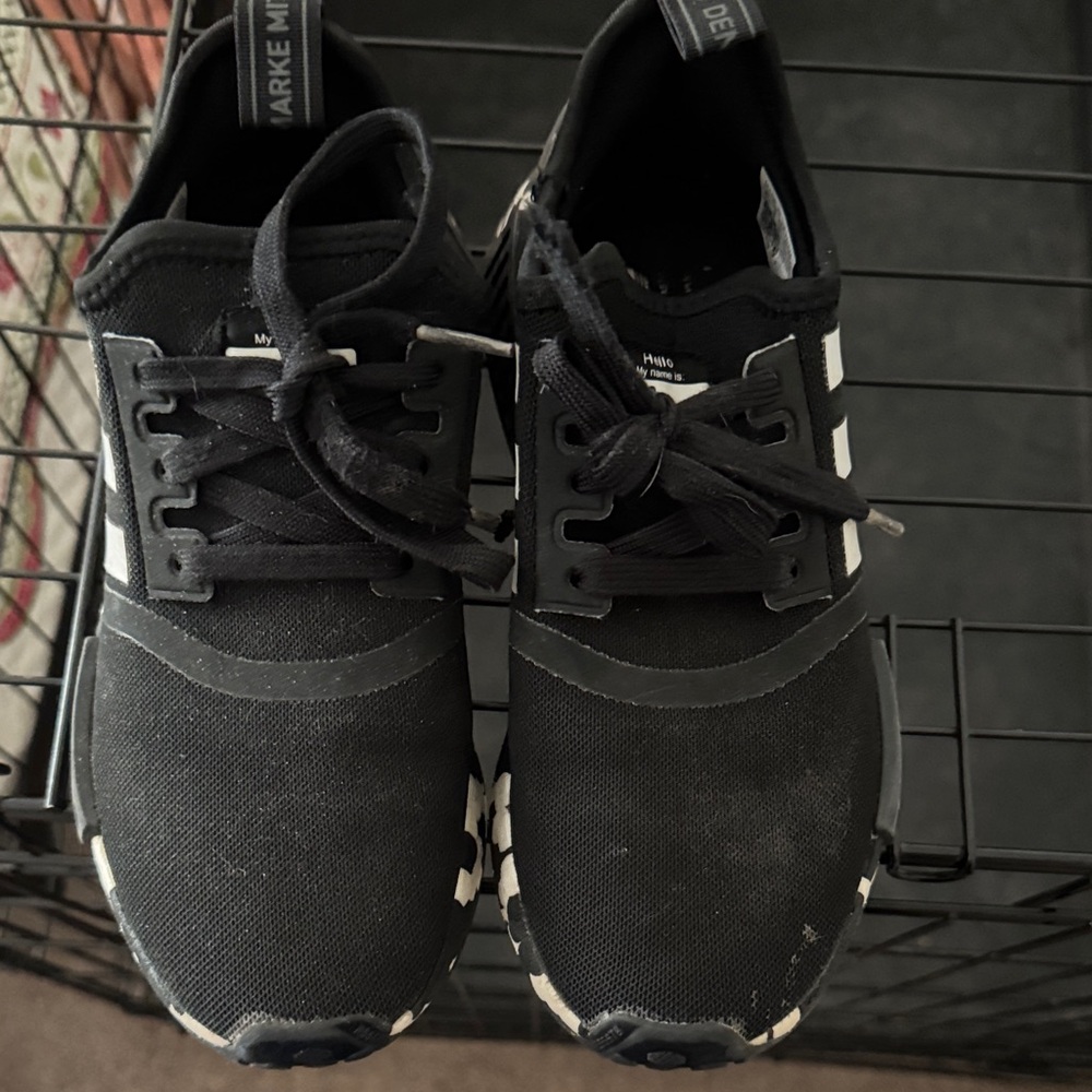 adidas Kids Black and White Sneakers